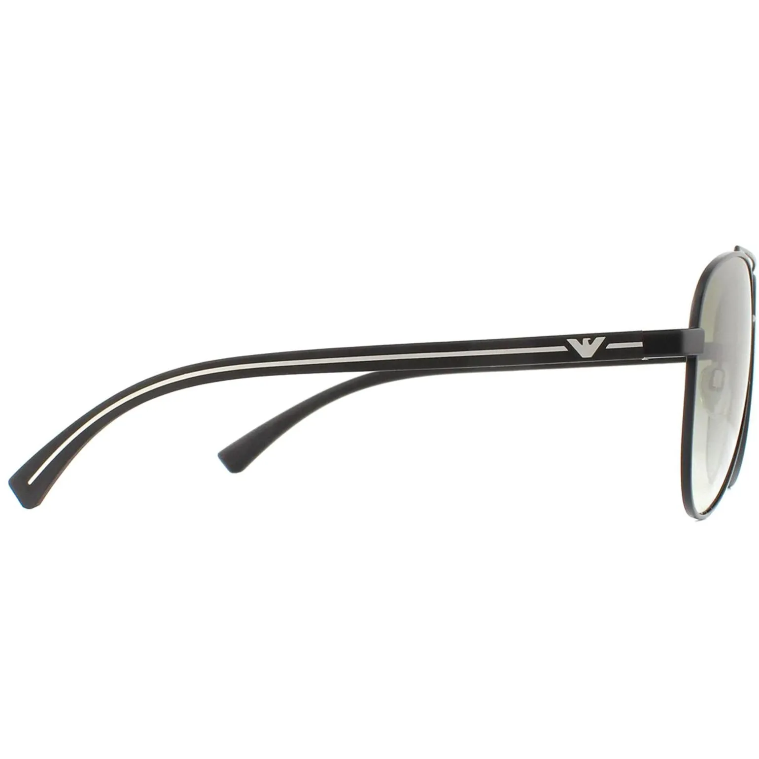 Emporio Armani Sunglasses EA2079 30018E Matte Black Green Gradient