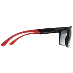 Emporio Armani Sunglasses EA4170 50426G Matte Black Light Grey Mirror