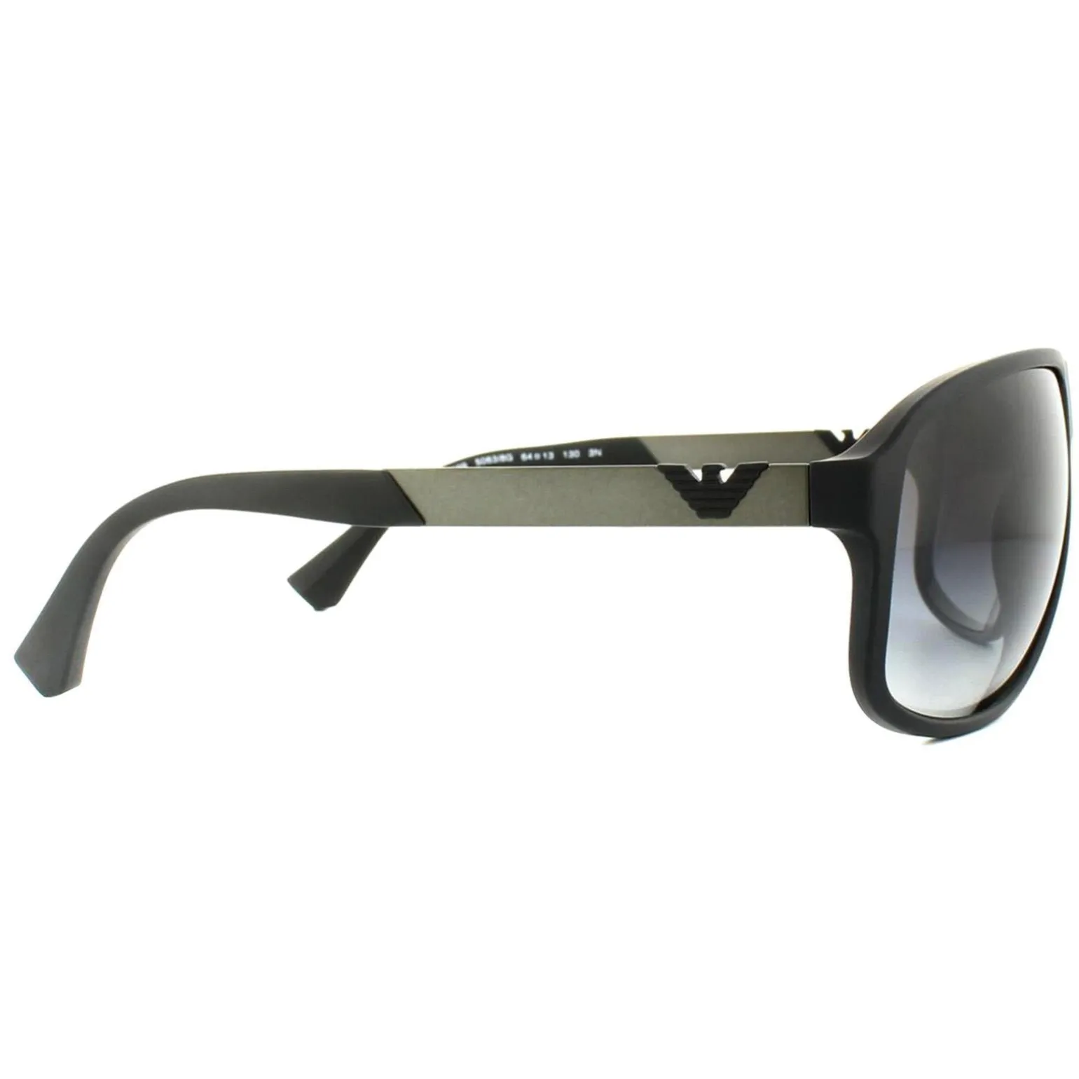 Emporio Armani Sunglasses 4029 50638G Black Rubber Grey Gradient
