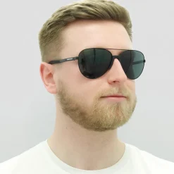 Emporio Armani Sunglasses 2059 320387 Matt Black Grey