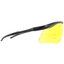 Eyelevel Impact Shooting Safety Glasses Sunglasses Black Yellow Shatte