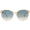 Fendi Sunglasses FF0412S FWM/I4 Nude Blue Polarized