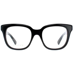 Gucci Glasses Frames GG1173O 001 Shiny Solid Black Women