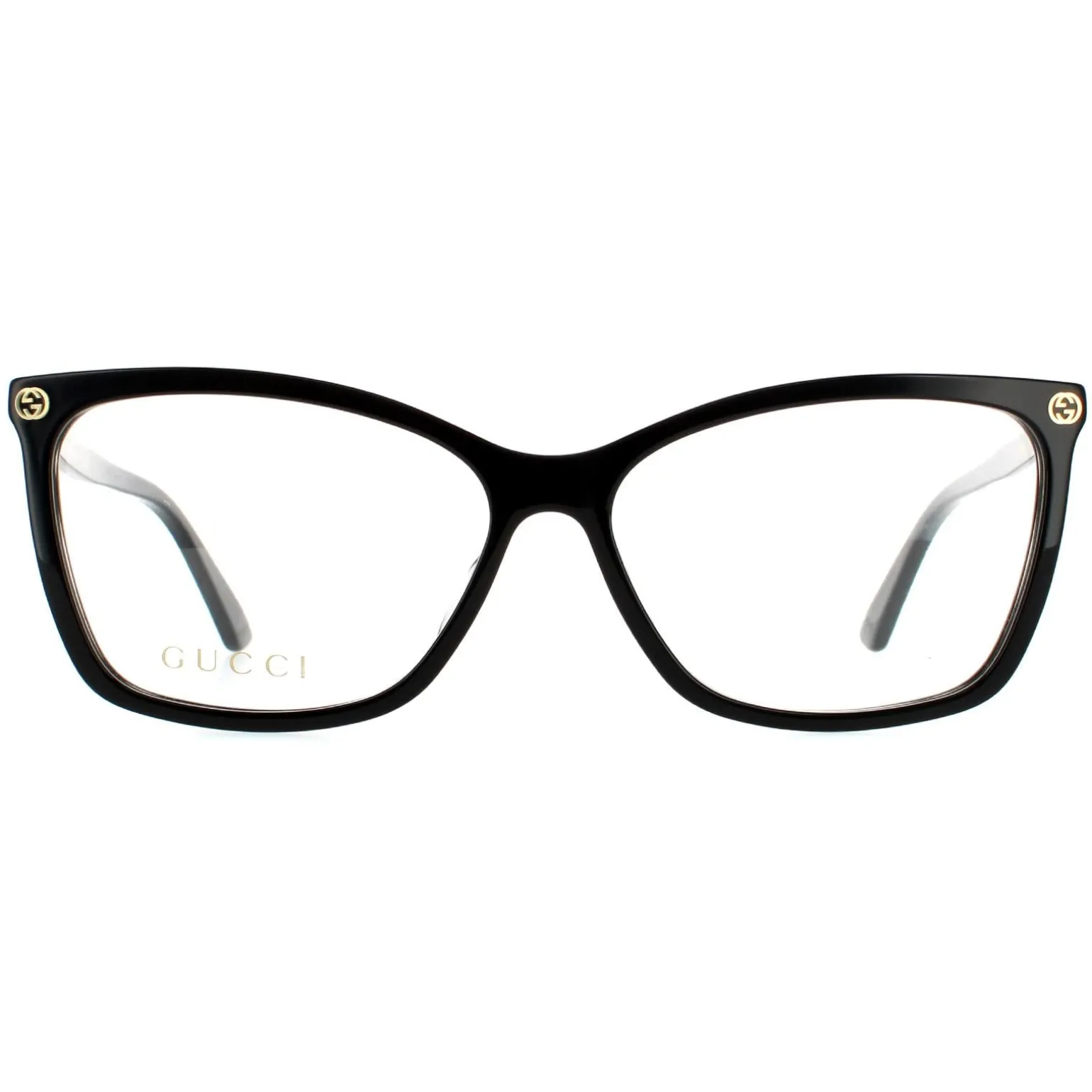 Gucci Glasses Frames GG0025O 001 Black Women