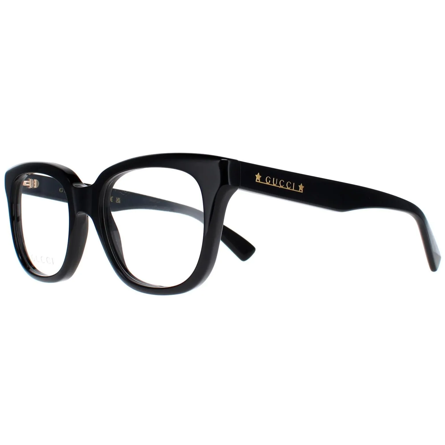 Gucci Glasses Frames GG1173O 001 Shiny Solid Black Women