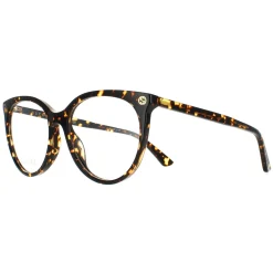 Gucci Glasses Frames GG0093O 002 Havana Women