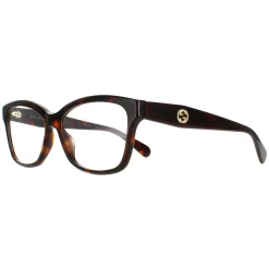 Gucci Glasses Frames GG0798O 005 Dark Havana Women