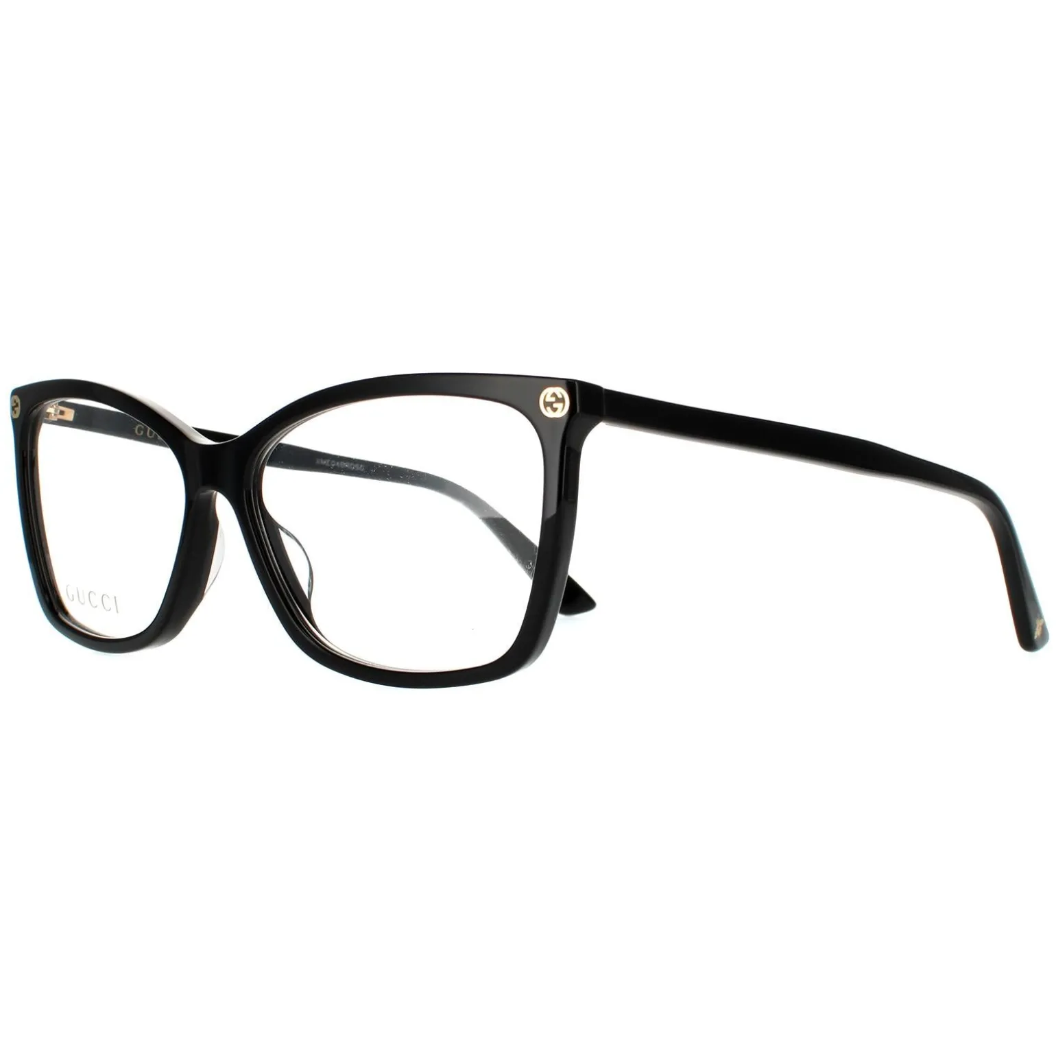Gucci Glasses Frames GG0025O 001 Black Women