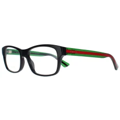 Gucci Glasses Frames GG0006O 006 Black Transparent Green Men Women