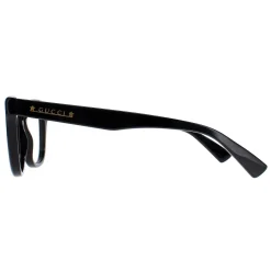 Gucci Glasses Frames GG1173O 001 Shiny Solid Black Women