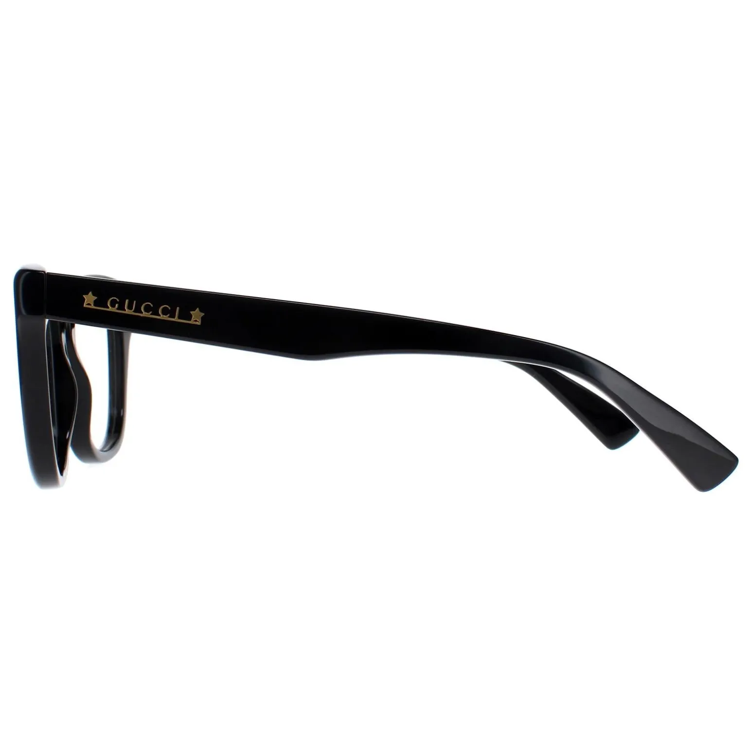 Gucci Glasses Frames GG1173O 001 Shiny Solid Black Women
