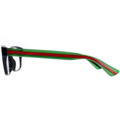 Gucci Glasses Frames GG0006O 006 Black Transparent Green Men Women