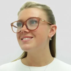 Gucci Glasses Frames GG0791O 002 Brown Women