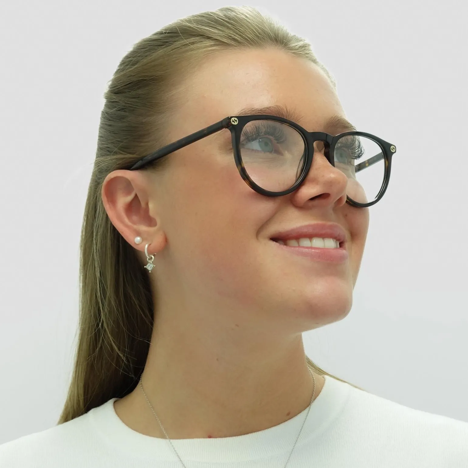 Gucci Glasses Frames GG0027O 002 Havana Women