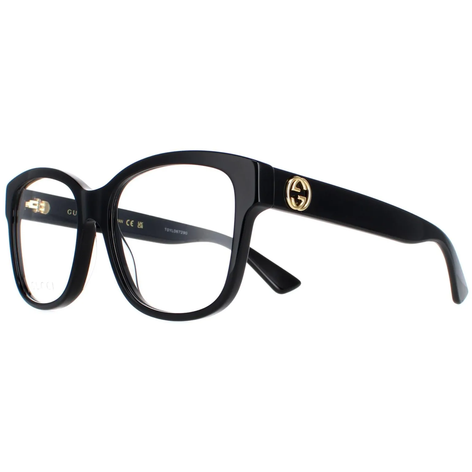 Gucci Glasses Frames GG0038ON 001 Black Women