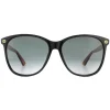 Gucci Sunglasses GG0024S 003 Black Brown Grey Gradient