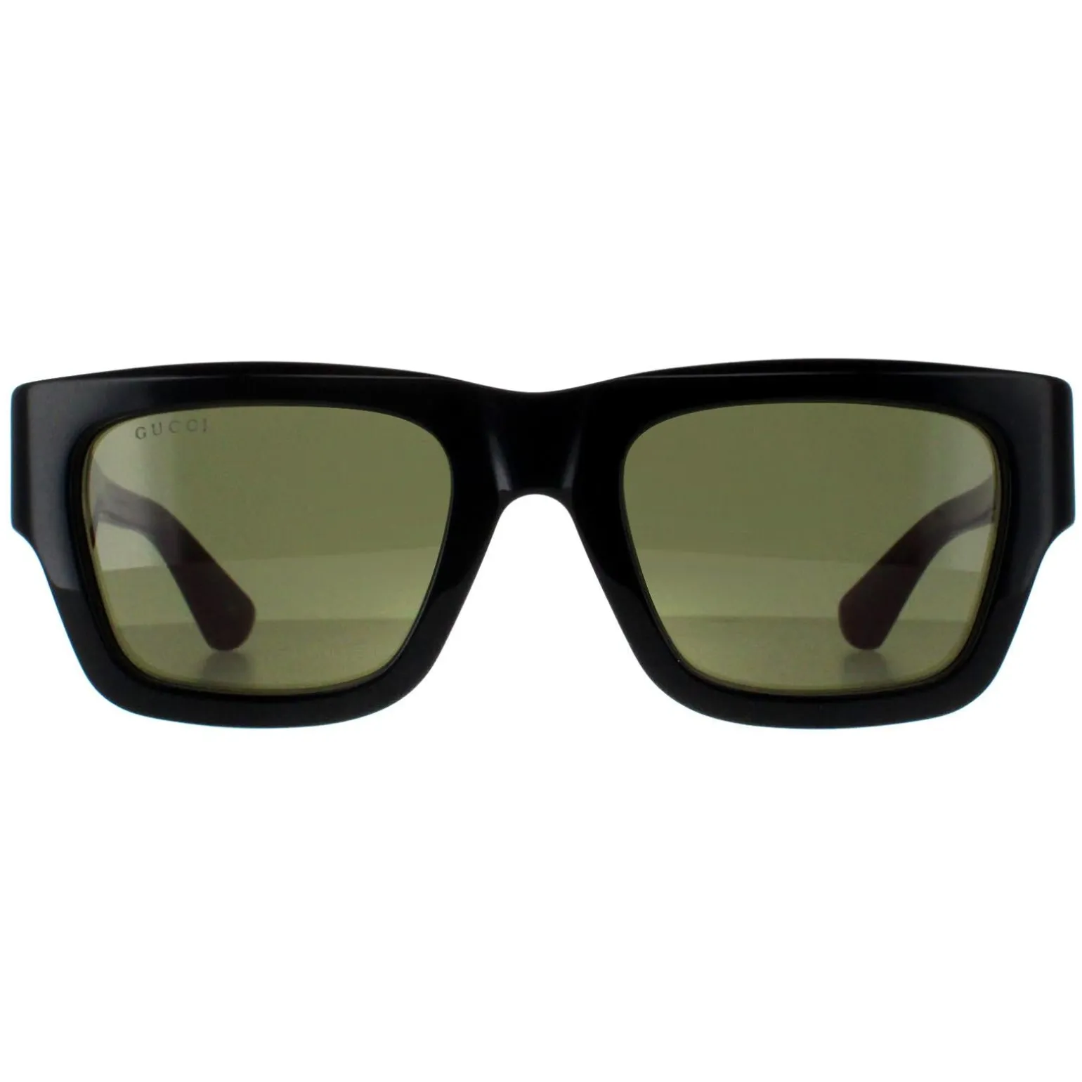 Gucci Sunglasses GG1668S 003 Black with Green and Red Green