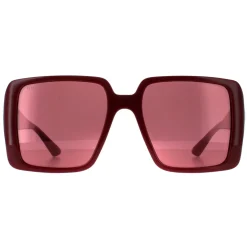 Gucci Sunglasses GG1692S 005 Black with Gold Dusky Pink w Logo Mirror
