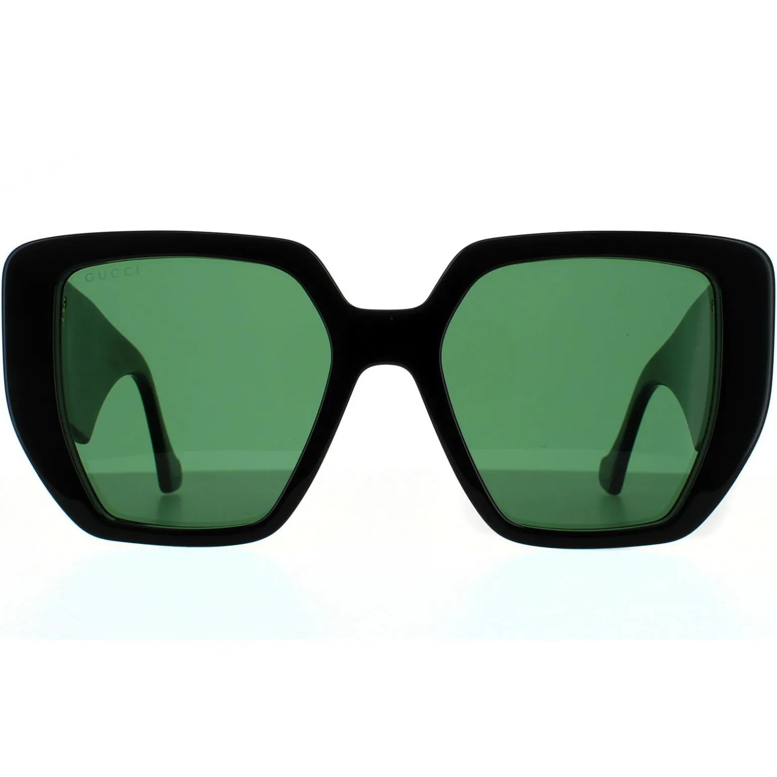 Gucci Sunglasses GG0956S 001 Black and Green Swirl Green