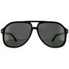 Gucci Sunglasses GG1042S 001 Black Grey