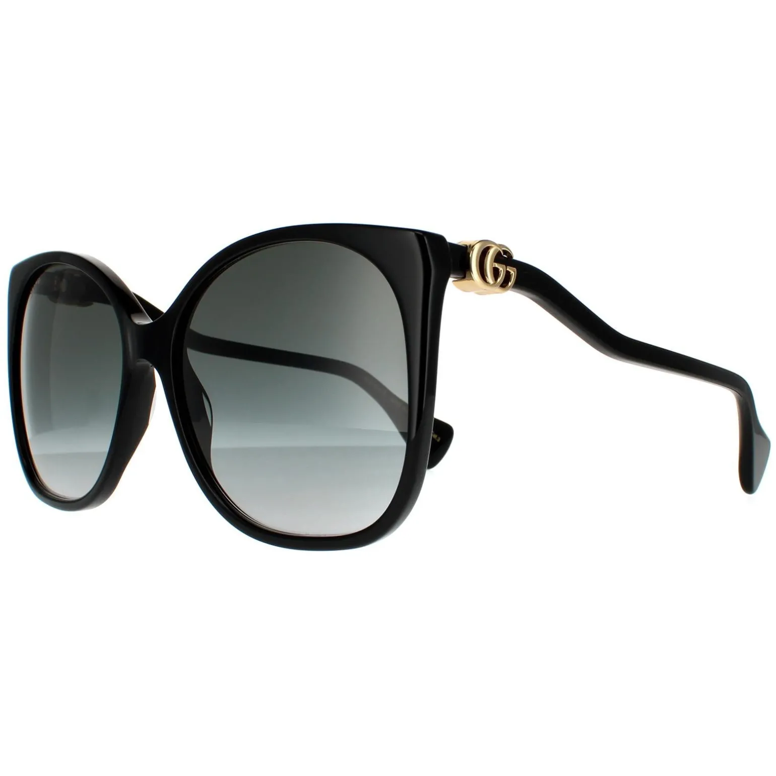 Gucci Sunglasses GG1010S 001 Black Grey