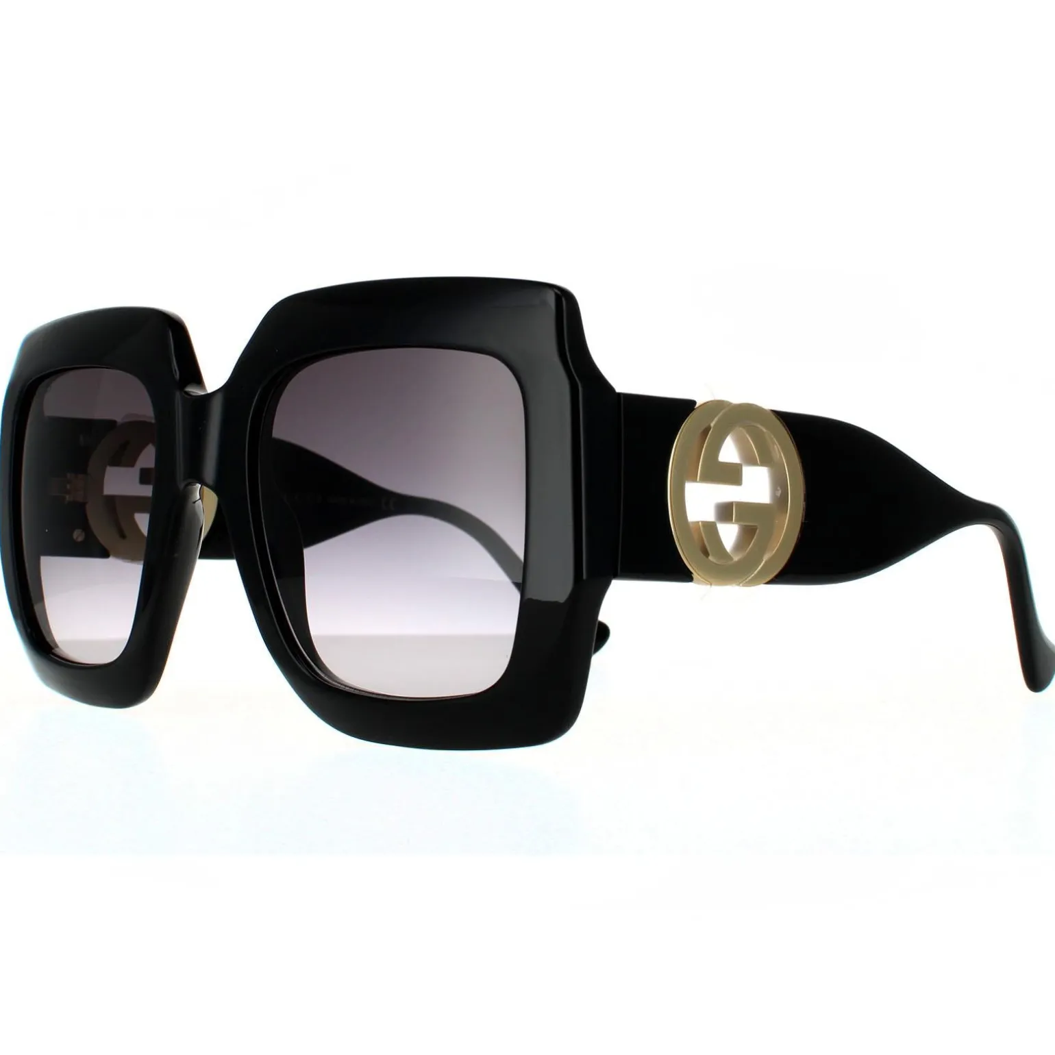 Gucci Sunglasses GG1022S 006 Black Grey Gradient