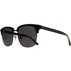 Gucci Sunglasses GG0382S 001 Black and Grey Grey