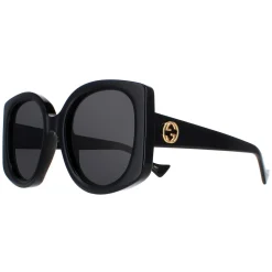 Gucci Sunglasses GG1257S 001 Black Grey