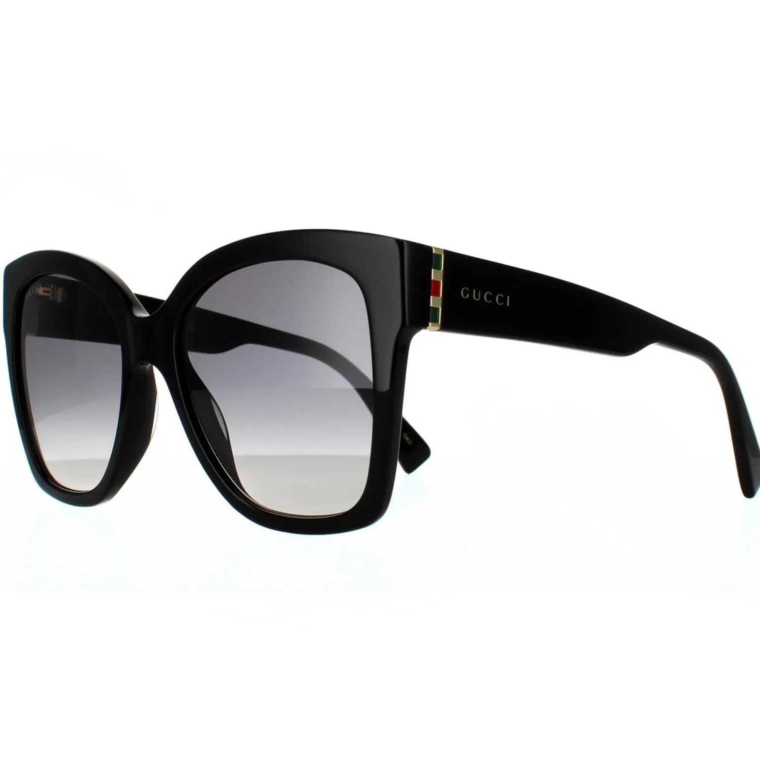 Gucci Sunglasses GG0459S 001 Black Grey Gradient