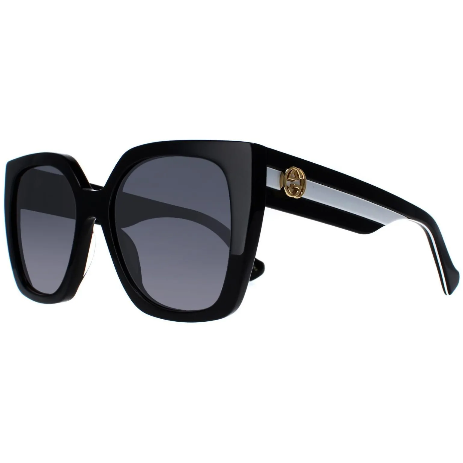 Gucci Sunglasses GG1300S 004 Black Grey Gradient
