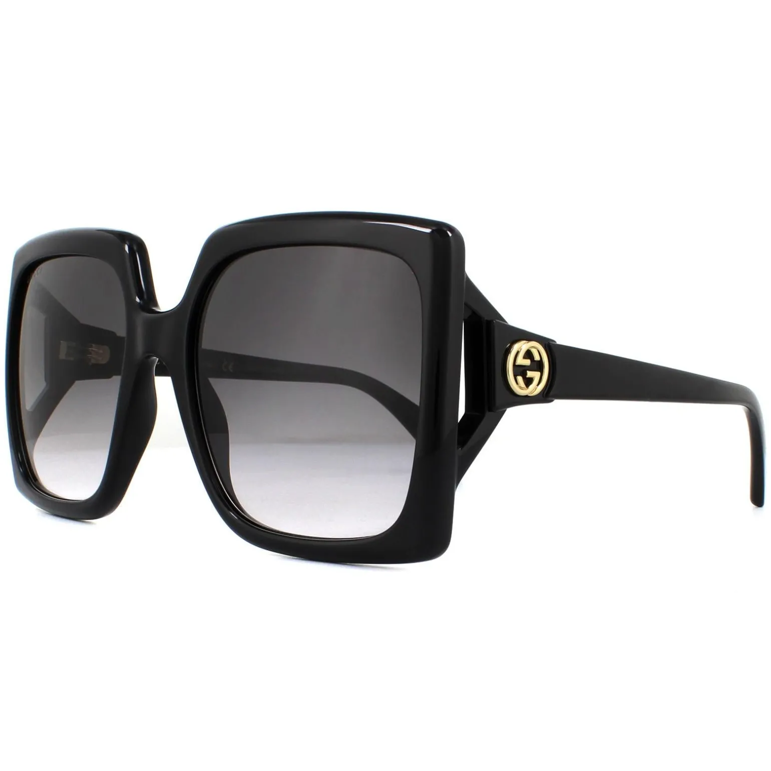Gucci Sunglasses GG0876S 001 Black Grey Gradient