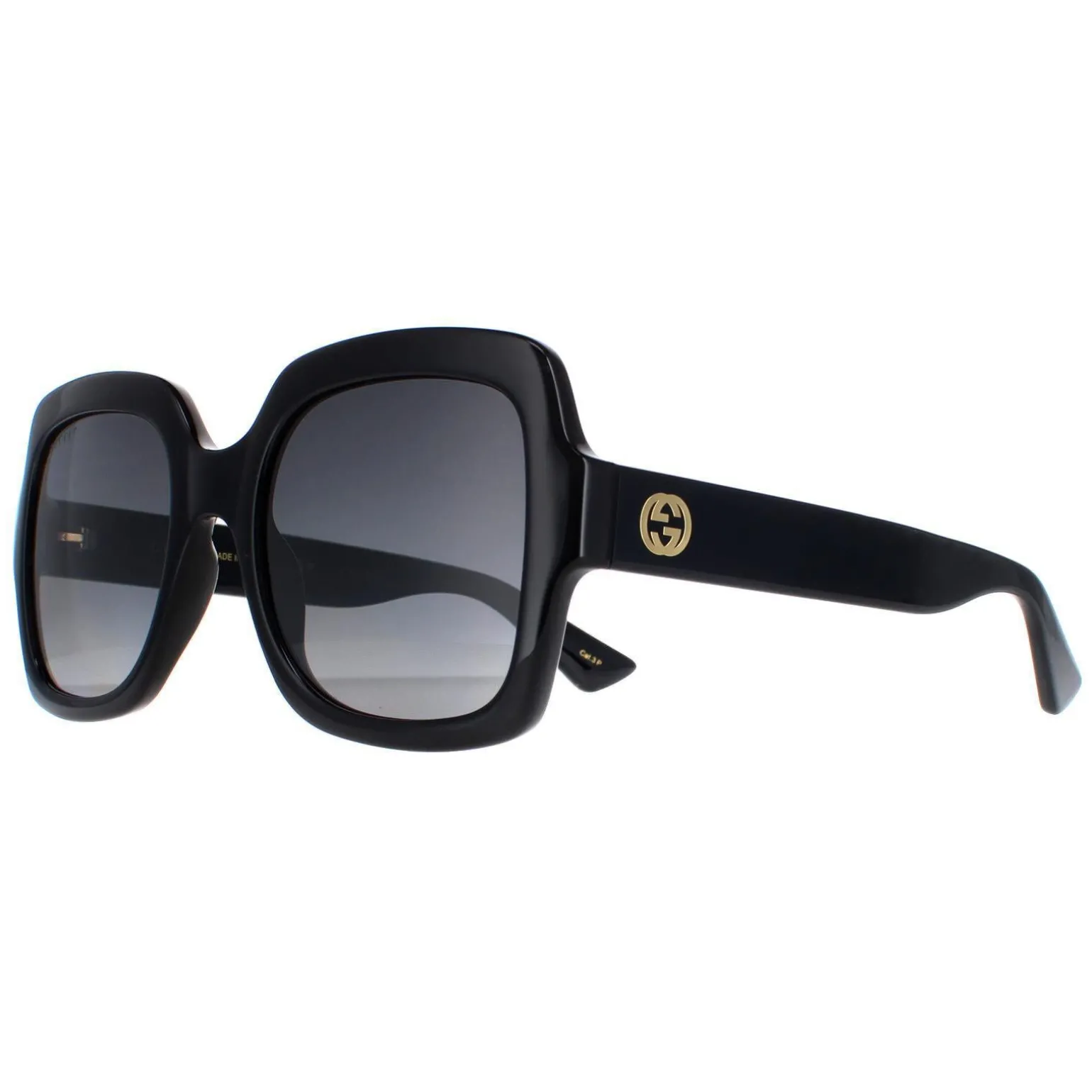 Gucci Sunglasses GG1337S 002 Black Grey Gradient Polarized