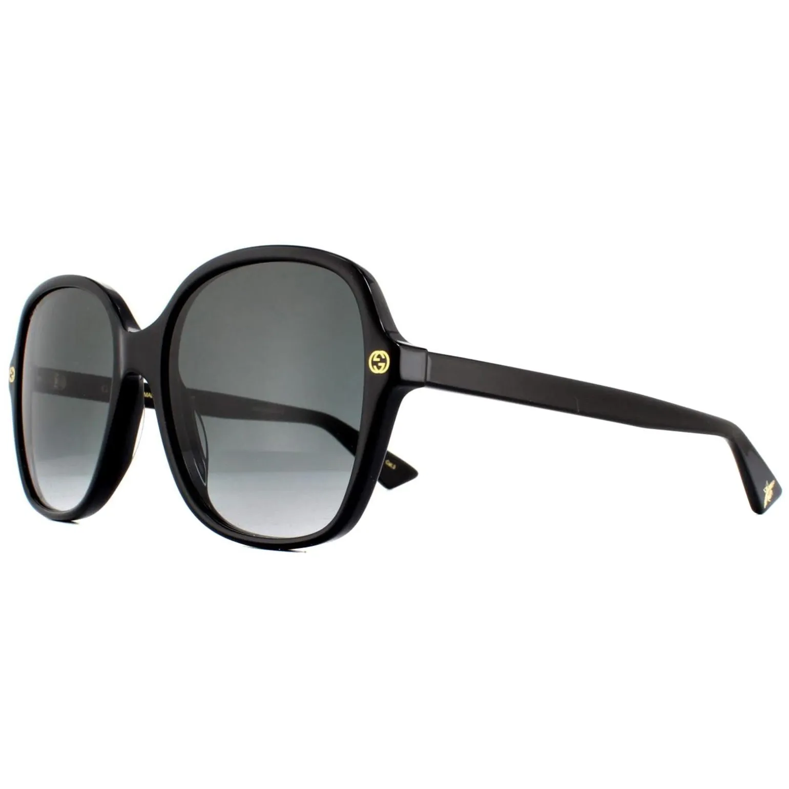 Gucci Sunglasses GG0092S 001 Black Grey Gradient