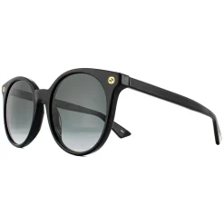 Gucci Sunglasses GG0091S 001 Black Grey Gradient