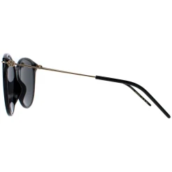 Gucci Sunglasses GG1268S 001 Black Gold Grey