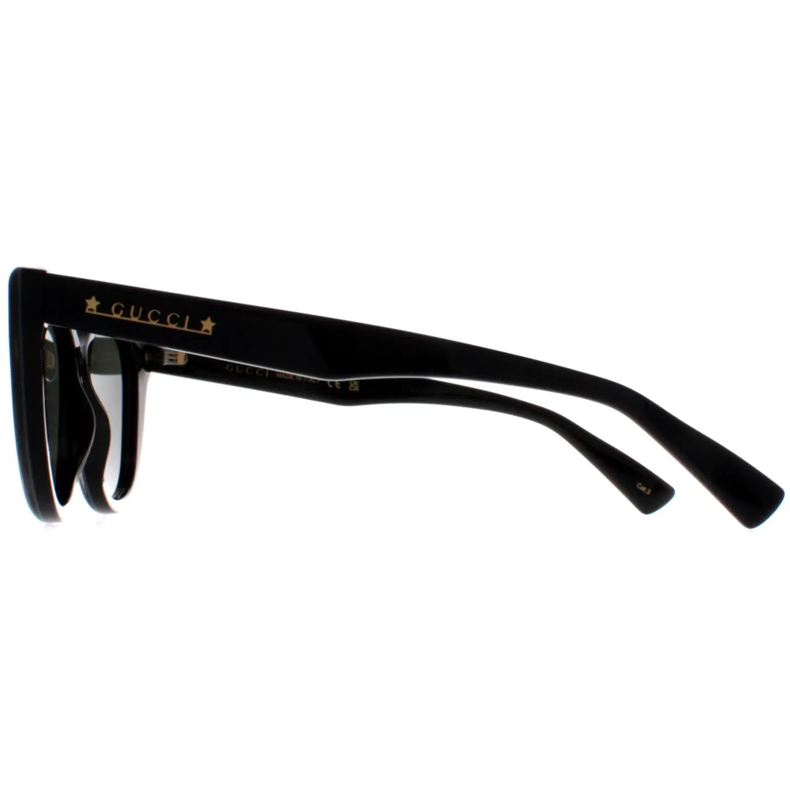 Gucci Sunglasses GG1588S 001 Black Grey
