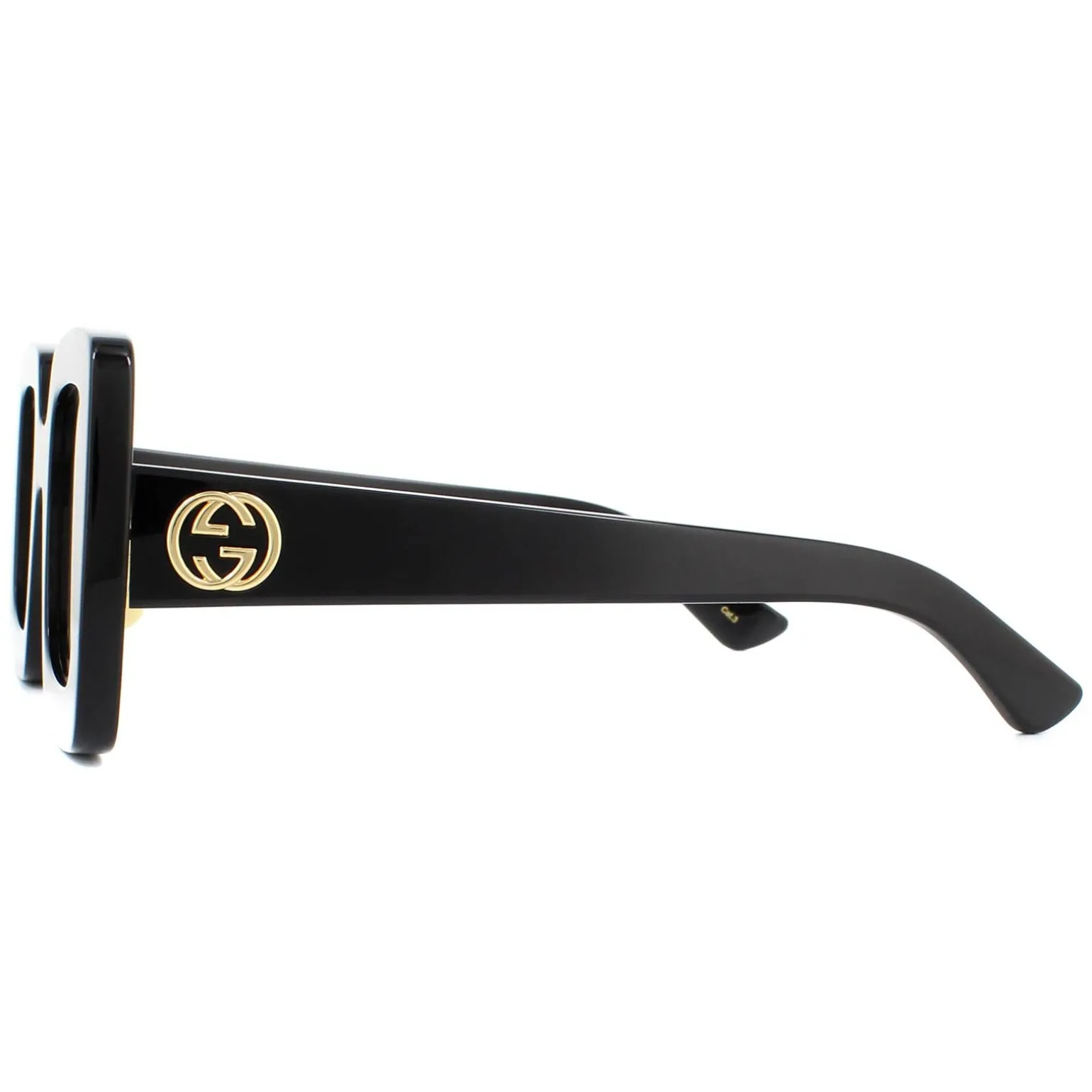 Gucci Sunglasses GG0780S 005 Black Grey
