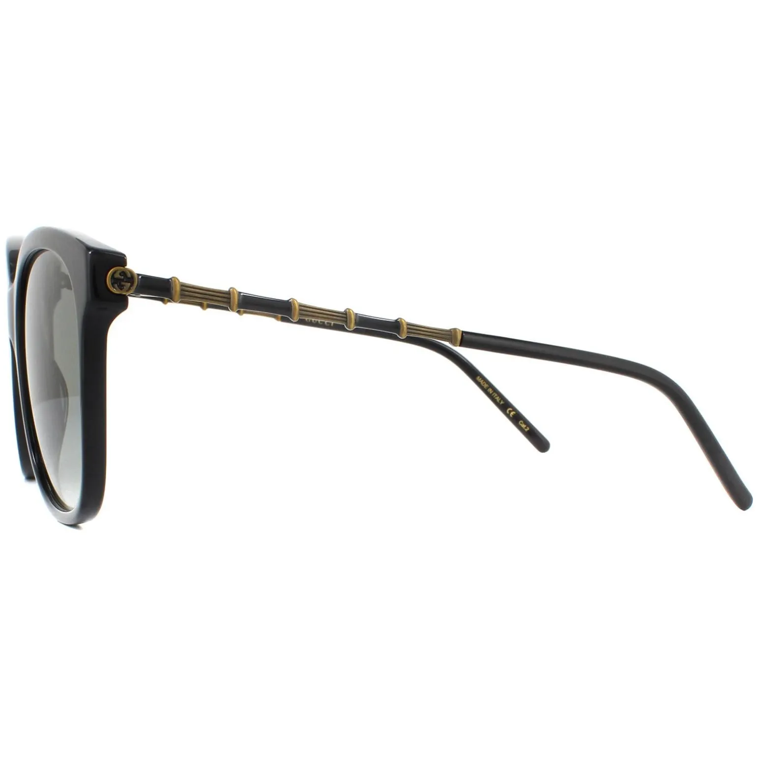 Gucci Sunglasses GG0654S 001 Black Grey Gradient