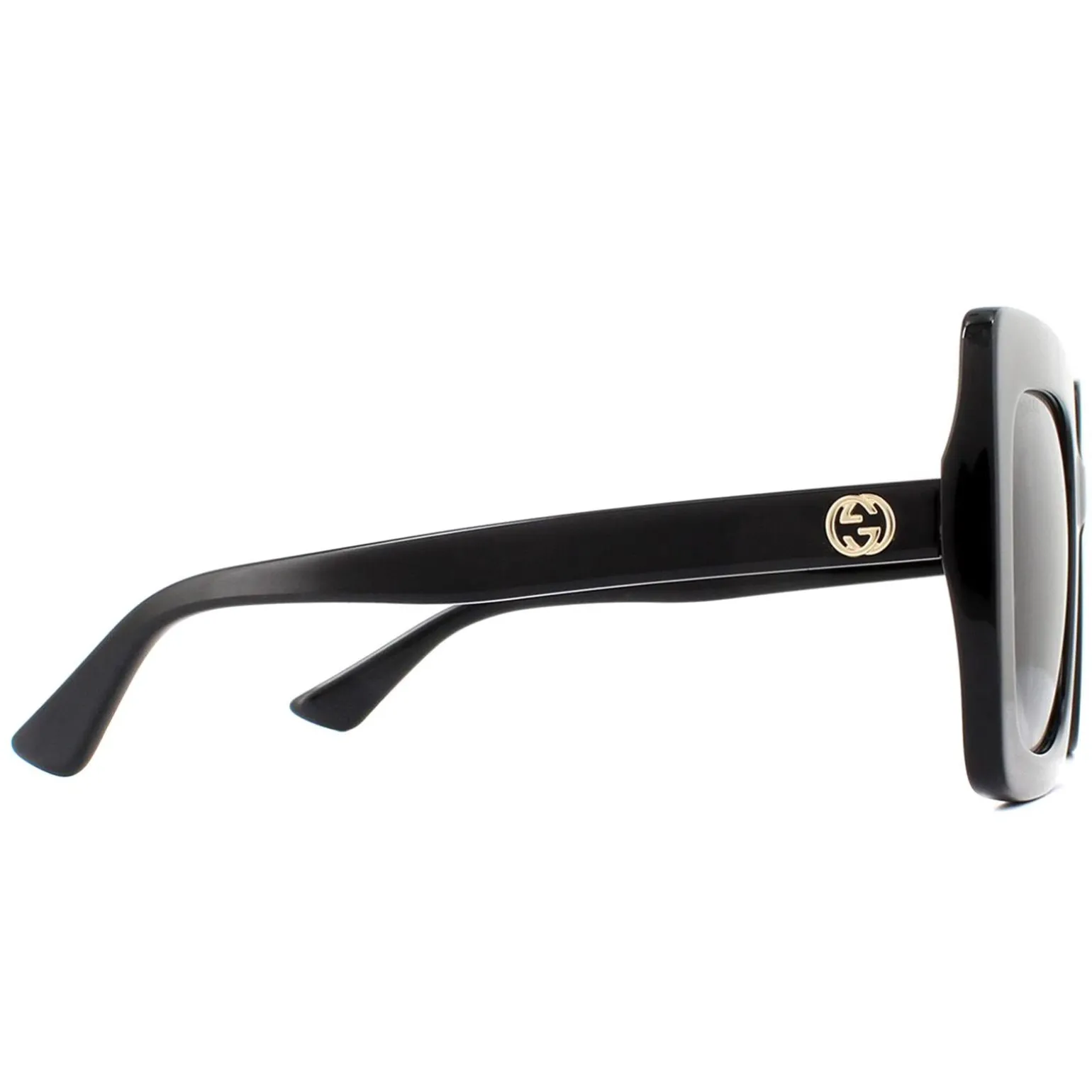 Gucci Sunglasses GG0328S 001 Black Grey Gradient
