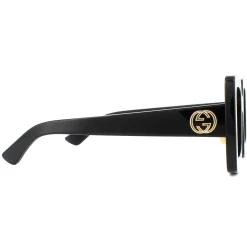 Gucci Sunglasses GG0780S 005 Black Grey