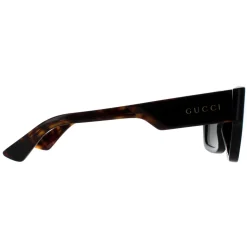 Gucci Sunglasses GG1668S 001 Black with Havana Grey