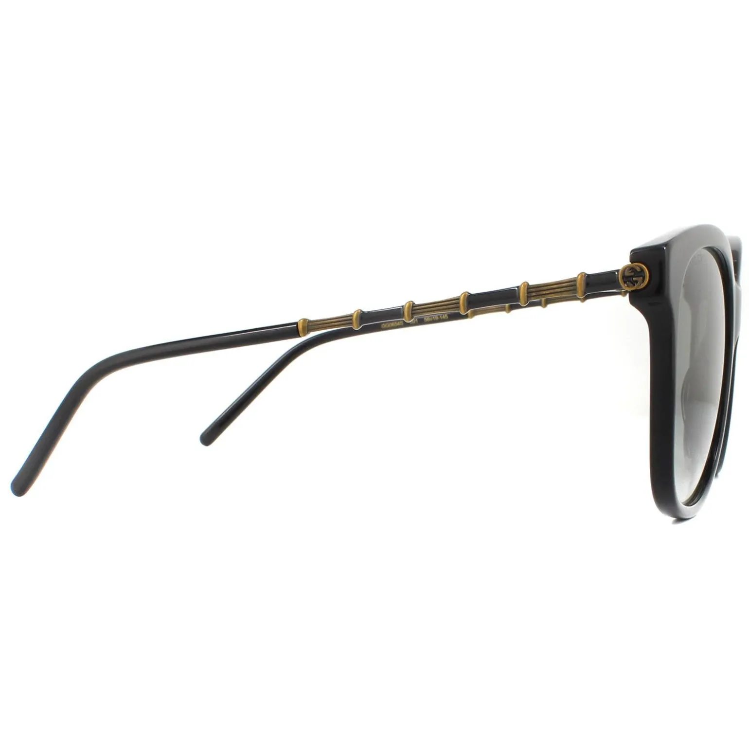 Gucci Sunglasses GG0654S 001 Black Grey Gradient