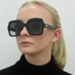 Gucci Sunglasses GG1337S 002 Black Grey Gradient Polarized