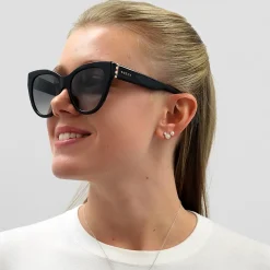 Gucci Sunglasses GG0460S 001 Black Grey Gradient