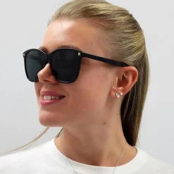 Gucci Sunglasses GG0024S 001 Black Grey