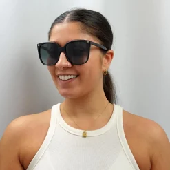 Gucci Sunglasses GG0022S 001 Black Grey Gradient