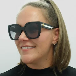Gucci Sunglasses GG1300S 004 Black Grey Gradient