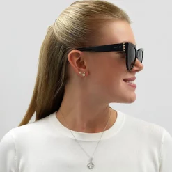 Gucci Sunglasses GG0460S 001 Black Grey Gradient