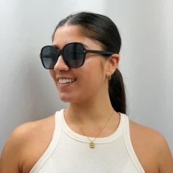 Gucci Sunglasses GG0092S 001 Black Grey Gradient