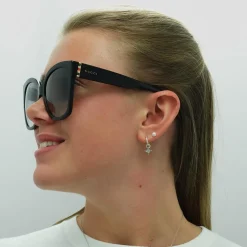Gucci Sunglasses GG0459S 001 Black Grey Gradient